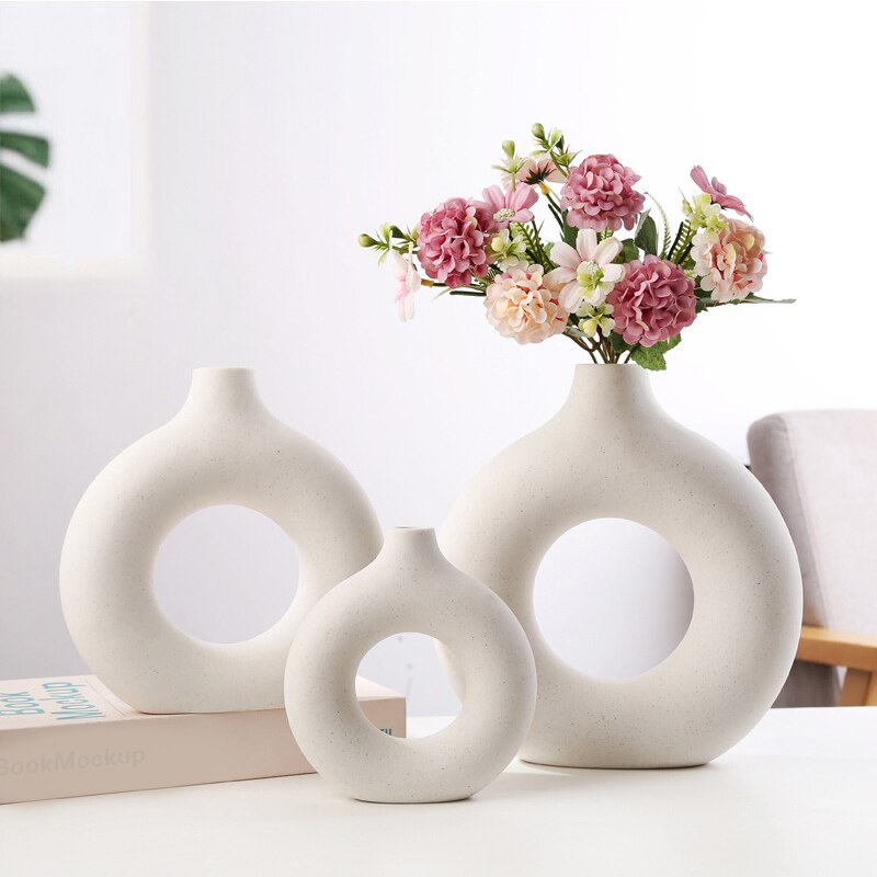 Donut Flower Vase