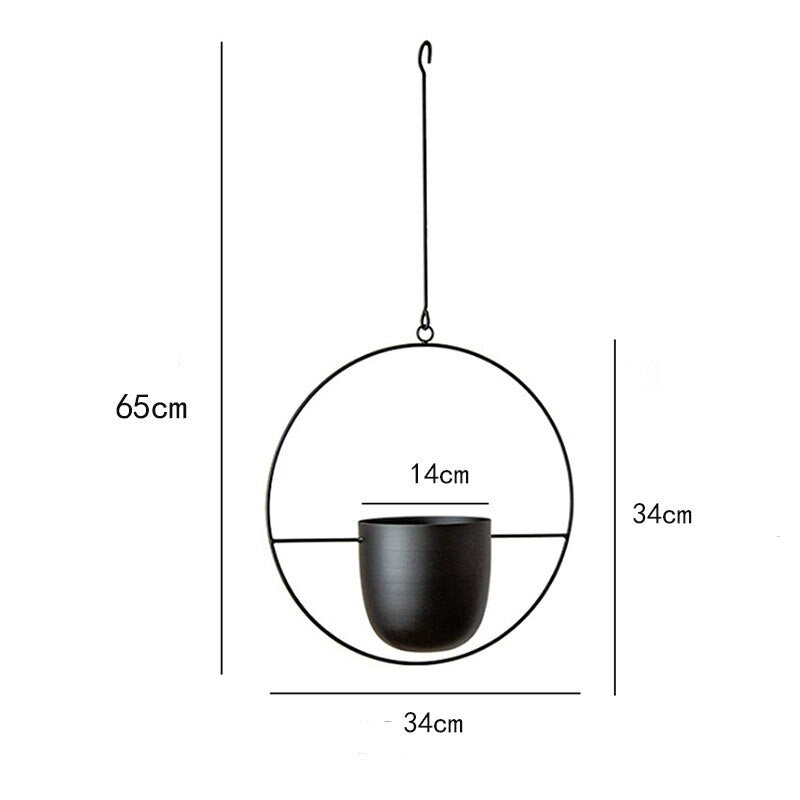 Metal Hanging Planter